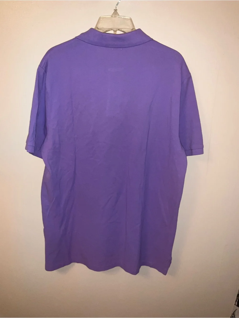Polo by Ralph Lauren Men's Lavender Classic Fit Cotton Polo Shirt